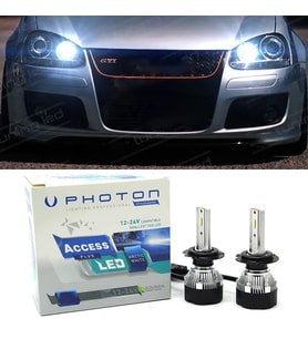 Vw Golf 5 Led Xenon Uzun Far Ampulü H7 Access Yeni Seri Beyaz 2005-2010