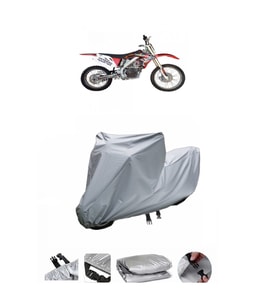 Apachi 4V Cross  Gri Motosiklet Brandası ARKA ÇANTA UYUMLU DEĞİLDİR