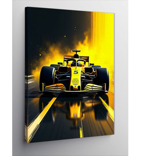 Kanvas Tablo Formula 1 Hız Tutkusu