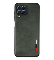 Mey İthalat® Samsung Galaxy M33 Kılıf Loop Deri Silikon - Yeşil