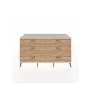 Kronos Konsol 6 Çekmeceli  176x59x99 Aytaşı-Aytaşı/Çam