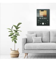 DECORITA Spotify Barkodlu Cam Tablo Emir Can İğrek - Nalan 30cm x 40cm