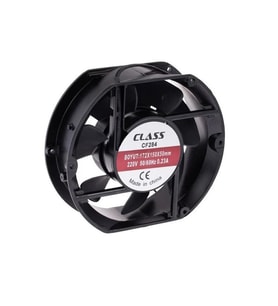 Class CF 284 172x150x50 AC 220V Aksiyel Fan (Siyah)