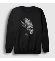 Presmono Unisex Siyah Mask Dj Boris Brejcha Sweatshirt 498427tt