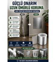 2 Metre Sızdırmaz Bant 96mm Metalik Tamir Bandı Boru Çatlak Onarım Bandı