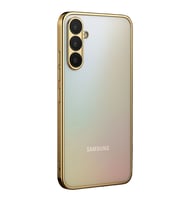 Samsung Galaxy A34 5g Kılıf Razer Lensli Silikon - Gold