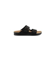 Roy Jones BreezeStep Unisex Siyah Çift Toka Günlük Terlik 6500