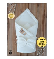 BEBEK BATTANİYESİ %100 PAMUKLU BEBEK KUNDAK BATTANİYESİ KIZ ERKEK DIŞ KUNDAK HASTANE ÇIKIŞI BBL65003