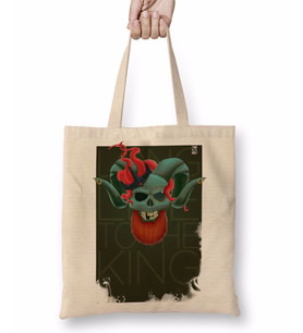 Skull Litch Branca Bez Çanta Uzun Saplı