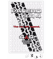 Pajero TR4 The Car The Legend Puzzle 240 Parça Yapboz