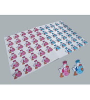 Hayaller Dükkanı Sticker bebek leylekli mavi pk:30