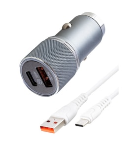 Araç İçi Çakmaklık Şarj 20 Watt USB TO TYPE-C KABLOLU  CR94