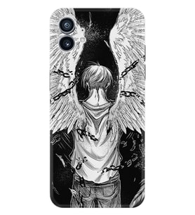 Nothing Phone 1 Kılıf Desenli Silikon Platinium Series Angel 1883