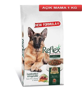 Reflex Fish Rice Balıklı Yetişkin Köpek Maması 1 Kg AÇIK
