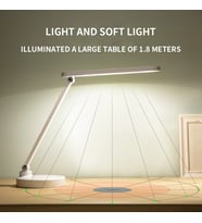 40 Led Çalışma Okuma Işığı Kademeli Masa Lambası Ayarlanabilir Renk Tonu Ve Parlaklık