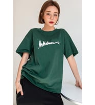 İmza Baskılı Tasarım Tshirt (Yeşil)