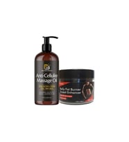 Kadınlar İçin Eelhoe FatBurnerWoman 100 ml + Anti-Cellulite Massage Oil 240 ml Masaj Yağı
