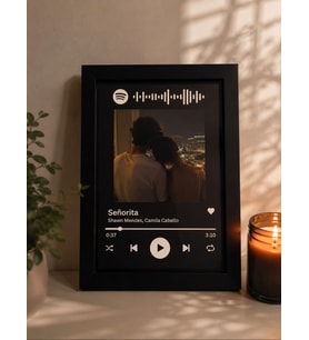 Resimli tablo - SPOTİFY KODLU RESİMLİ çerçeve
