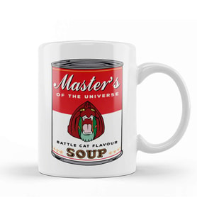 He Man Masters Of Universe Battle Cat Flavoured Soup Kupa Bardak Porselen