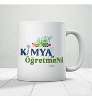Kimya Öğretmenlerine Özel Öğretmenler Günü Hediyelik Baskılı Kupa