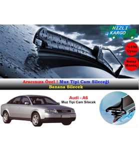Audi A6 1994-2001 Muz Silecek Takımı