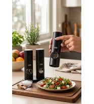 CVS DN 00039 Pilli Işıklı Tuz Ve Karabiber Değirmeni