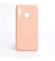 Huawei P30 Lite Kılıf İçi Kadife Özel Tasarım Esnek Yumuşak Pürüzsüz (Pembe)