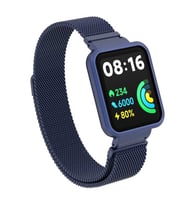 Xiaomi Redmi Watch 2 Lite Uyumlu Kordon Hasır Metal Mıknatıslı Zore KRD-58 Kayış