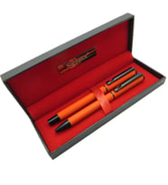 Signator® T410 Turuncu Kalem Seti  İsme Özel Kalem  Hediyelik Kalem (Karışık)