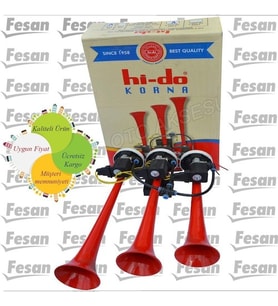 Hido Marco Tipi Arap Korna 3 Borulu Melodili 12 Volt (289463485)