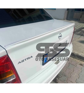 Opel Astra G Spoiler Bagaj Çıtası Parlak Beyaz