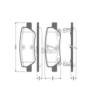 Arka Balata Avensıs Sedan-kombi T27 1.6-1.8-2.0-2.0d-4d-2.2d-4d 09 0986tb3096bos-0986494403 04466050
