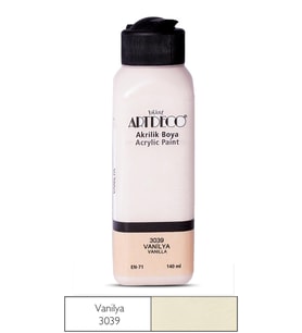 Artdeco Akrilik Boya 140 ML Vanilya Akrilik Boya (Karışık)