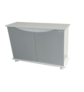 Kanki Pet 100 Cm MDF KP1000125GR Flex Gri Kapaklı Akvaryum Sehpası 100x31x69 cm