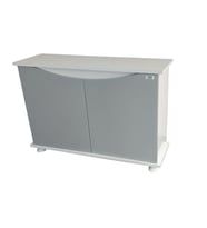 Kanki Pet 100 Cm MDF KP1000125GR Flex Gri Kapaklı Akvaryum Sehpası 100x31x69 cm