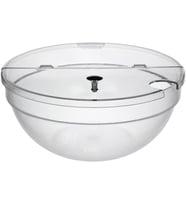 Polikarbonat Kapakli Gastronom Kase, 26 cm Çap