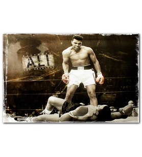 Cakatablo Muhammed Ali Khaliah Nakavut Eskitilmiş Görsel