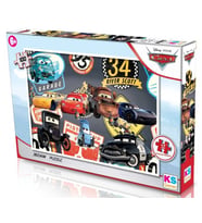 KS Games CR714-1 Disney Cars Lisanslı 100 Parça Erkek Çocuk Puzzle (5 Yaş Üzeri)