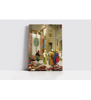 Halı Satıcısı Jean Leon Gerome Kanvas Tablo