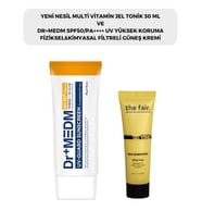 the fair. Multi Vitamin Jel Tonik 30 ml ve Dr+MEDM SPF50/PA++++ UV 50 ML Guard Sunscreen Yüksek Koruma Fiziksel&Kimyasal Filtreli Güneş Kremi