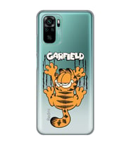 Redmi Note 10/Note 10S Uyumlu Garfield Desenli Şeffaf Telefon Kılıfı