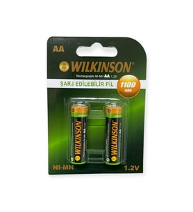 Wilkinson Şarjlı Kalem 1100 Mah Aa 2'li Pil