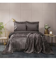 Karaca Home Valeria Best Antrasit 8 Parça Antrasit Çeyiz Seti