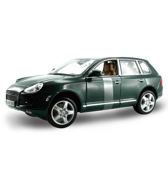 マイスト　ポルシェ　カイエンturbo Maisto Porsche Cayenne Turbo 1:18 Model Araba S/E Yeşil