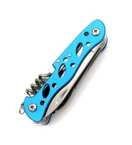 Valkyrie  Çok Amaçlı İsveç Outdoor Kamp Çakısı 111mm Büyük Boy - Paslanmaz Çelik mavi