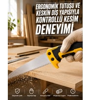 Düz Bıçaklı Budama Testeresi Kılıflı Güvenli Tasarım