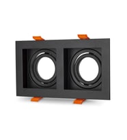 Noas Amazon (2’Li Siyah) Alüminyum Dekoratif Kasa