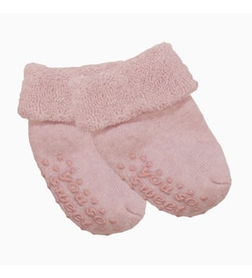 Unisex Pudra Kıvrık Sweet Kaydırmaz Taban Havlu Çorap