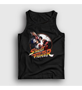 Presmono Unisex Siyah Ryu Vs Ken Street Fighter Atlet 411258tt