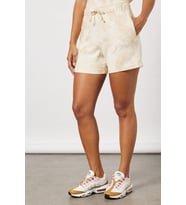 Nike Nsw Wash Easy Jersey Bol Kesim Kadın Spor Şort  (Krem)